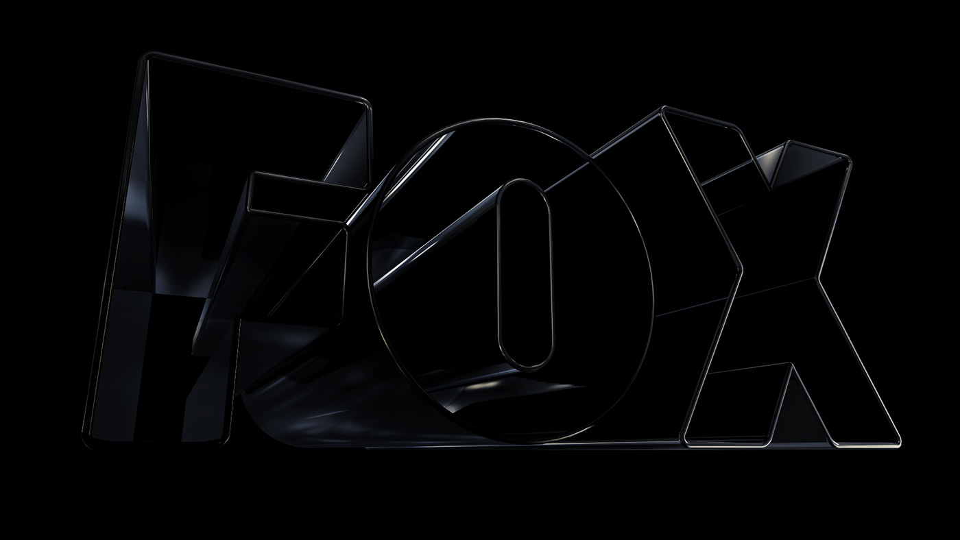 FOX Rebrand branding  Proposal pitch 3D Channel tv