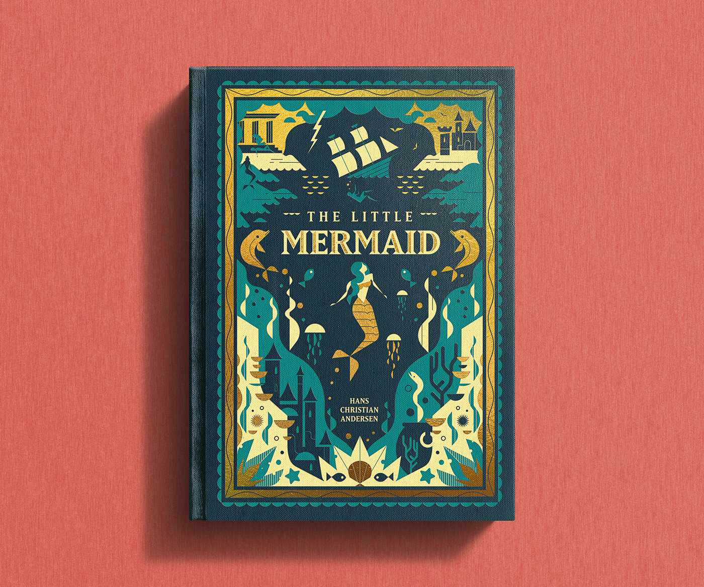 book book cover peter pan wizard of oz mermaid cover design Cover Art characters vector