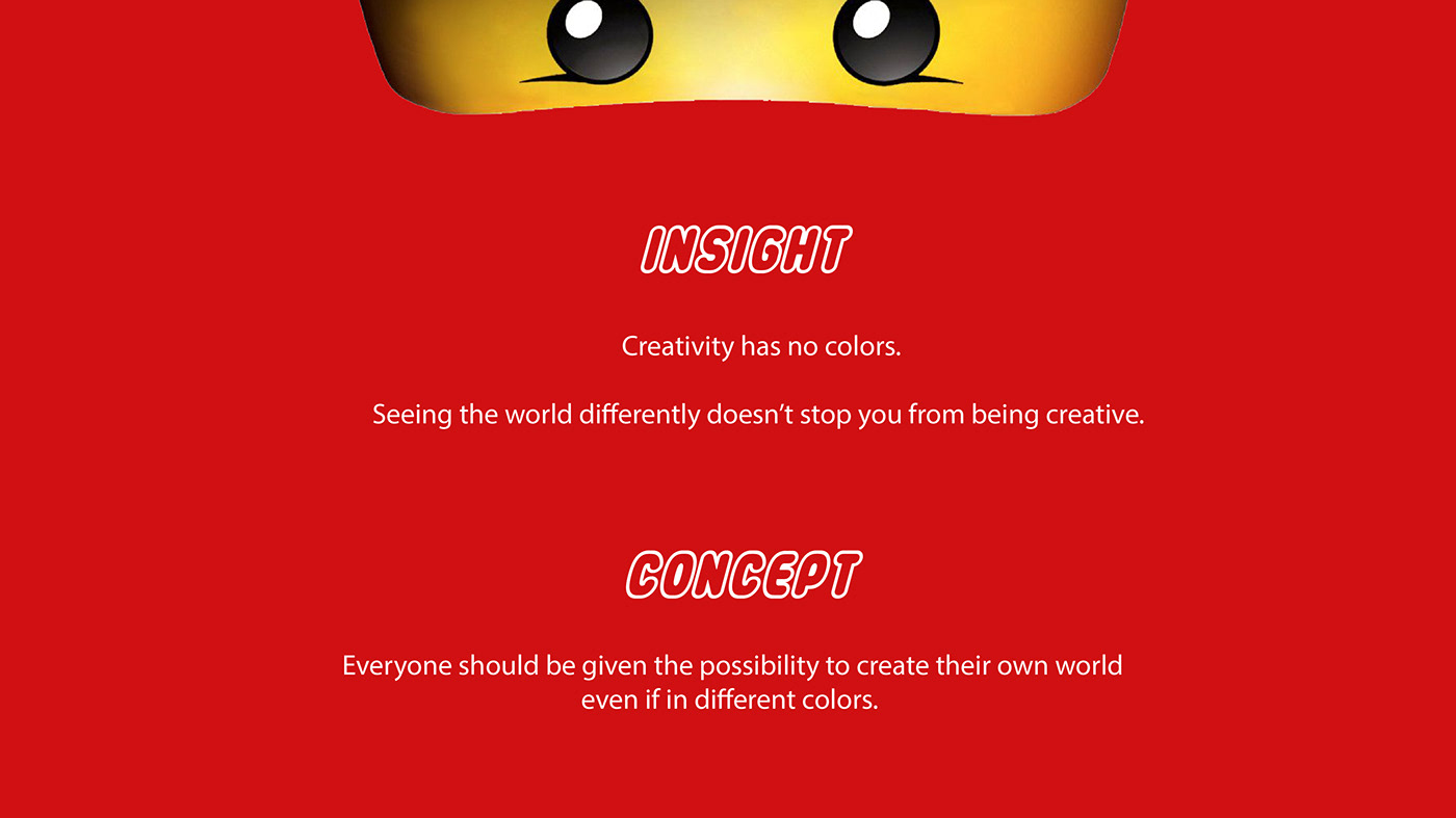 ADV Advertising  Appdesign campaign colorblind daltonismo LEGO productdesign