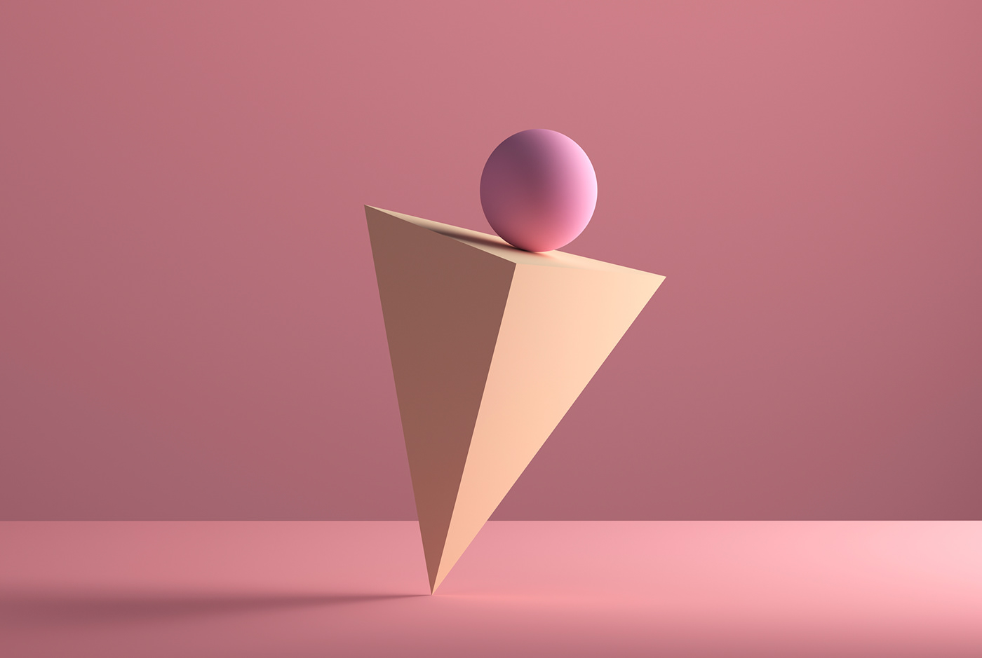 blender 3d 3D CGI simple minimalist Minimalism balance balanced
