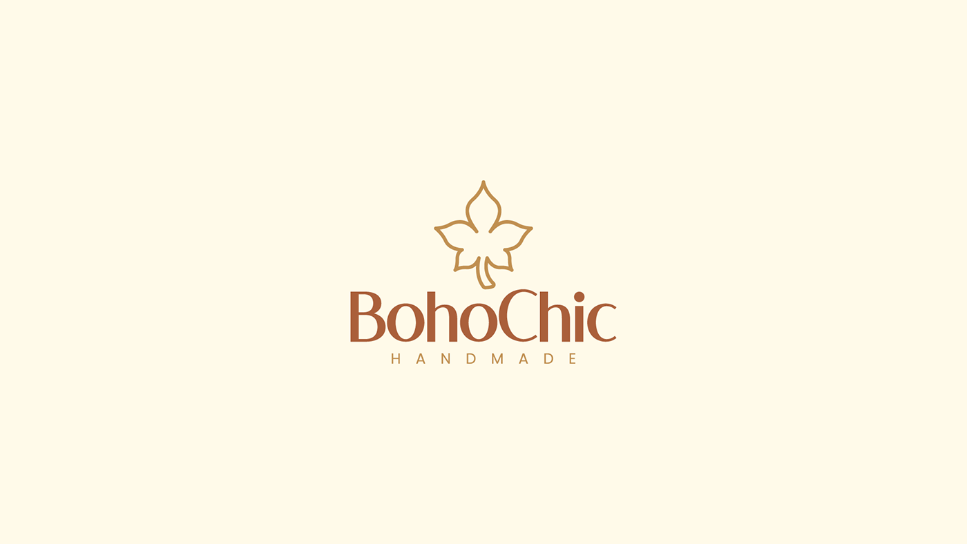 ateliê boho boho chic brand crochet handmade identidade visual knitting Logotipo visual identity