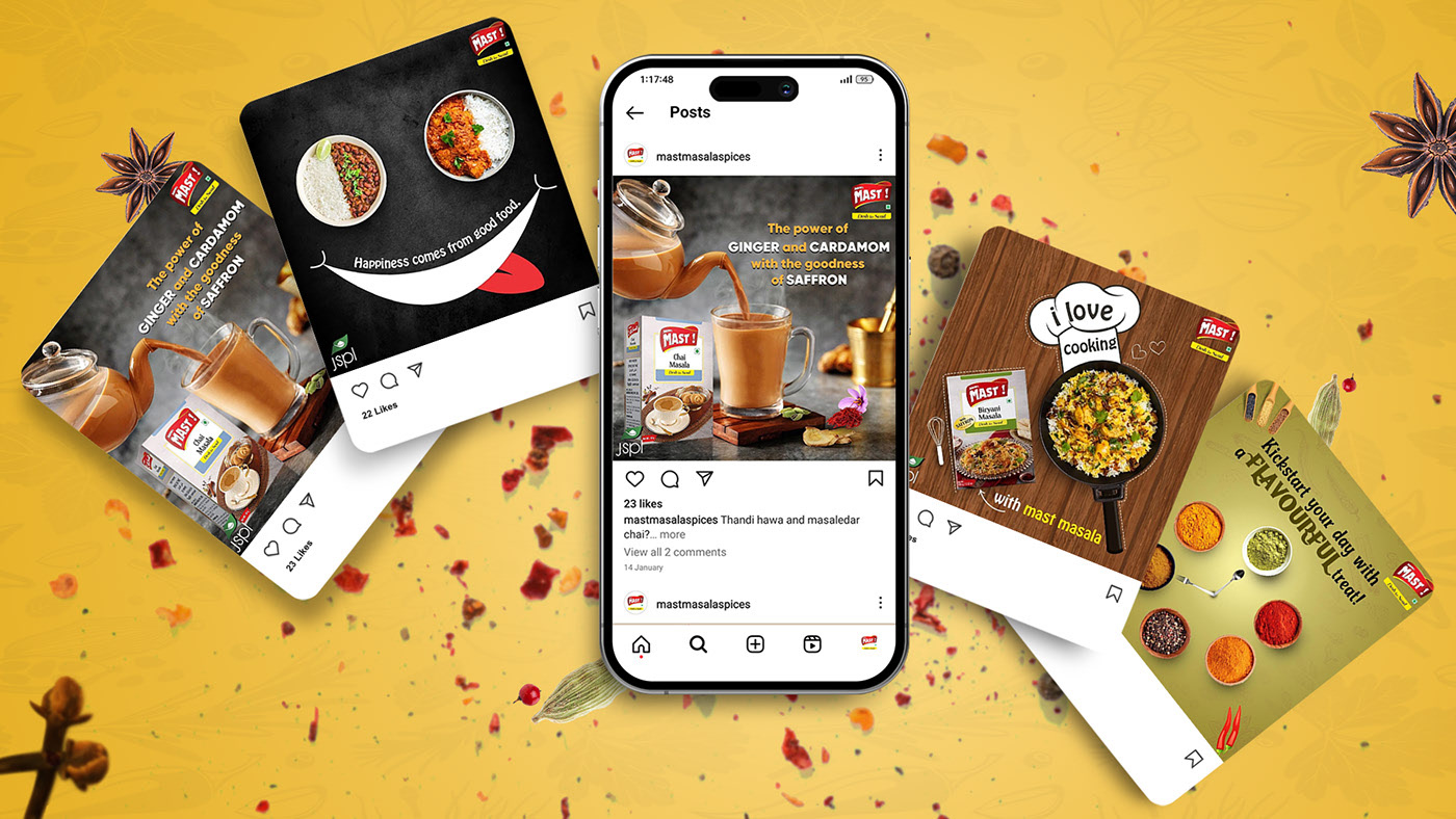 Food  Advertising  Social media post marketing   Socialmedia