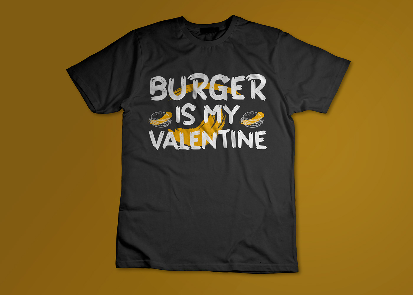 burger Love t-shirt tshirt Tshirt Design valentine Valentine's Day