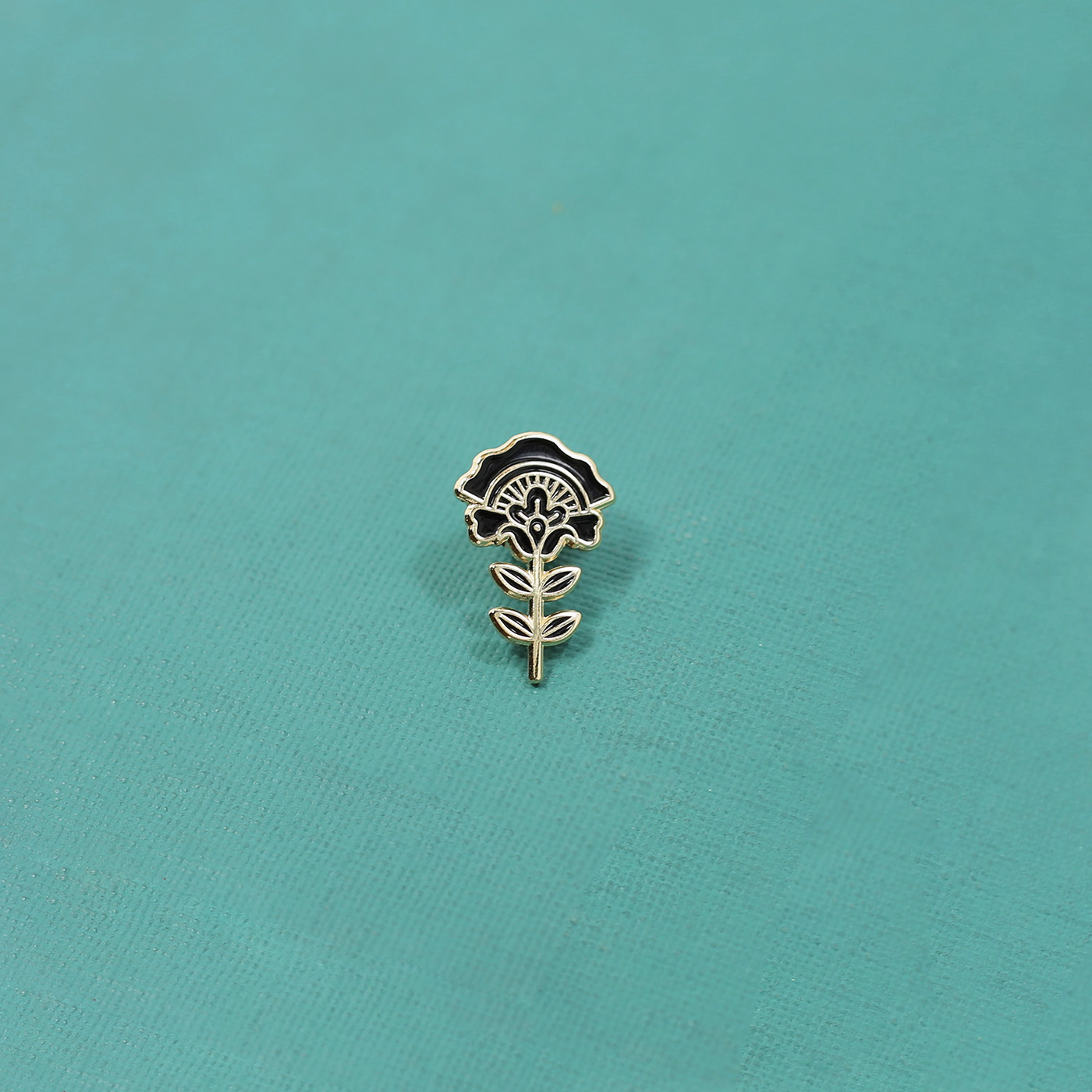 Enamel Pin pin flower ILLUSTRATION  lapel pin ottawa Canada Shopify store design