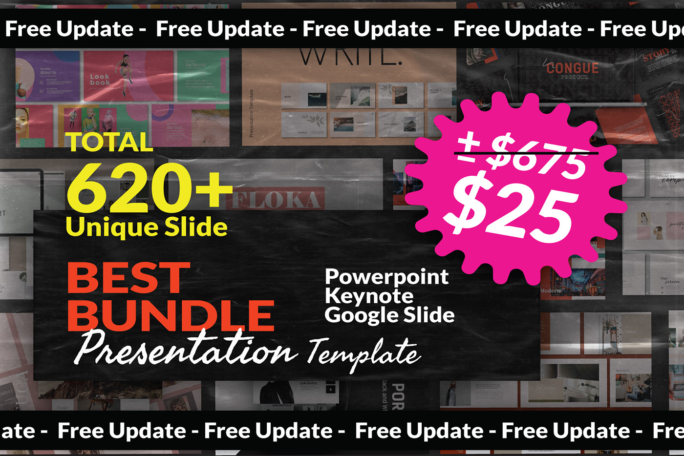 bundle powerpoint bundle presentation creative market google slide Keynote Powerpoint