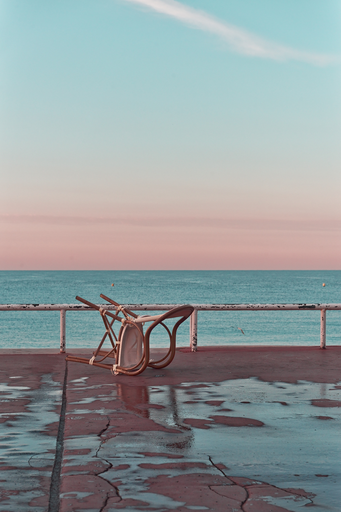 beach pink sea cote d'azur france french riviera joseantoinecosta Nice France Photography  rosebonbon