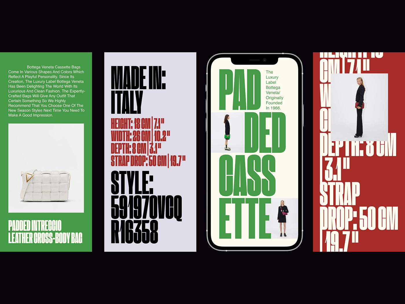 Bottega Veneta Display editorial design  graphic design  Typeface typography   UI visual design visual identity Web Design 