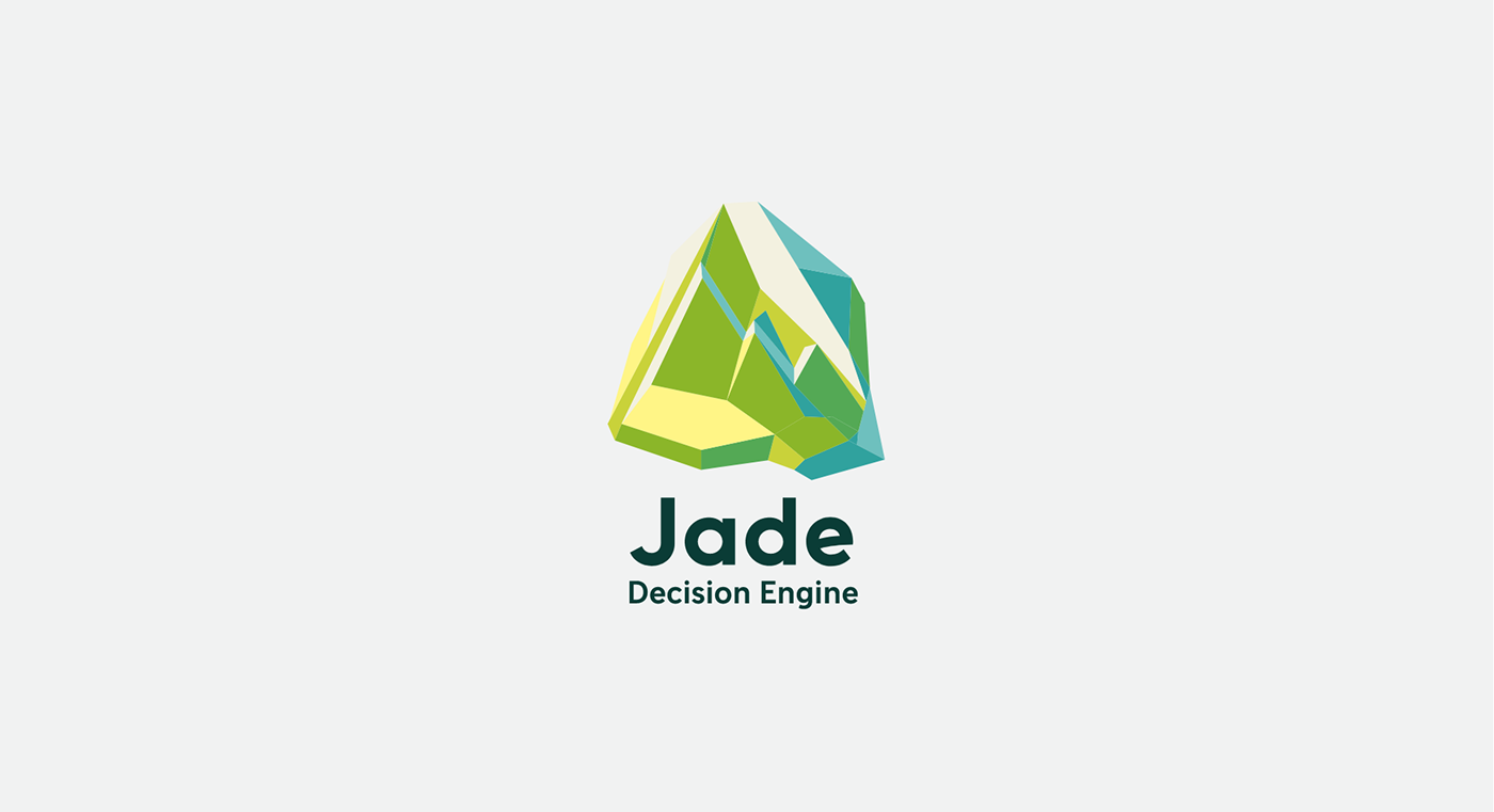 logo infographic branding  jade flowchart klarna