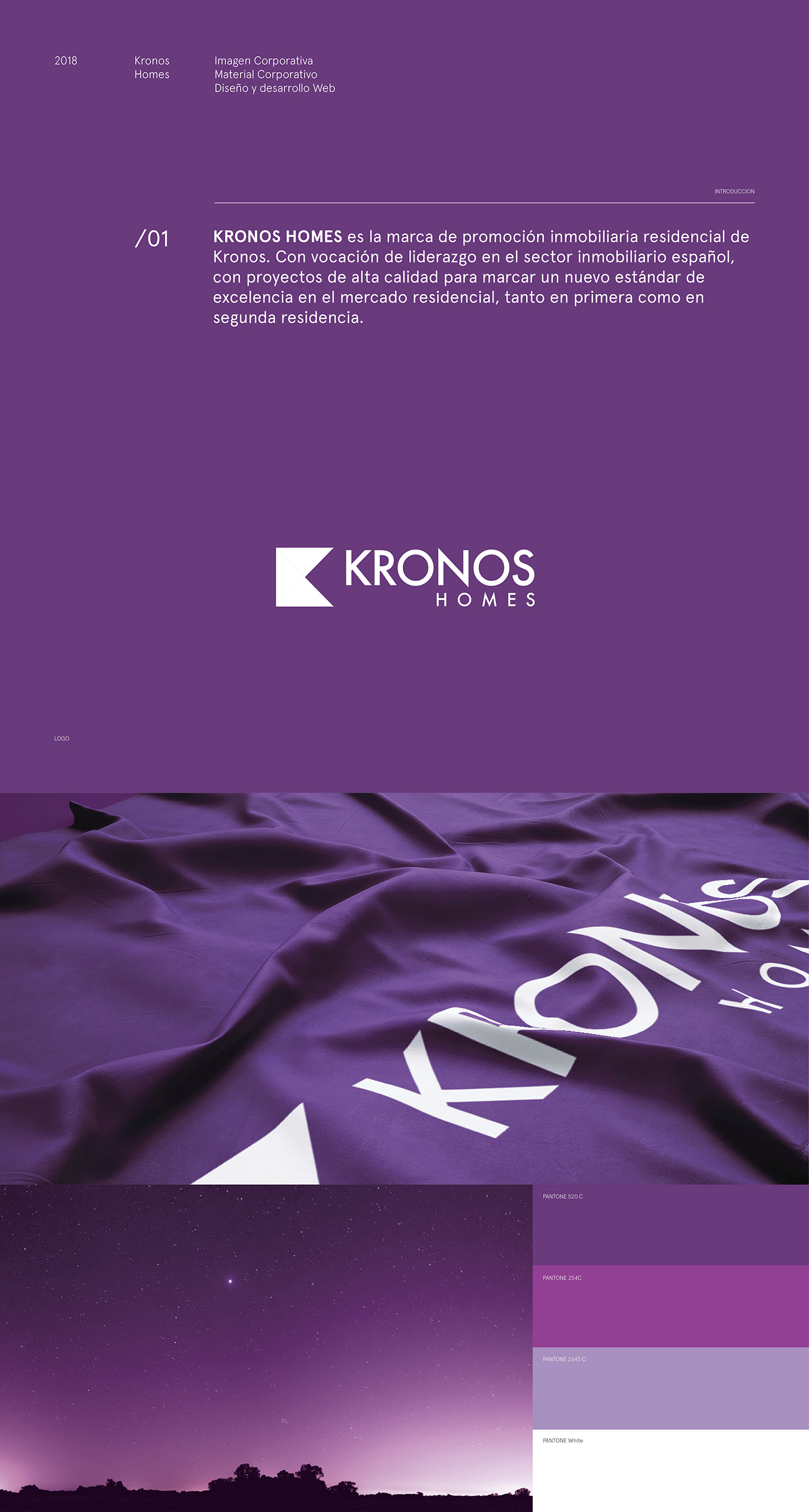 graphic design  kronos homes Web design editorial branding  brand marcas