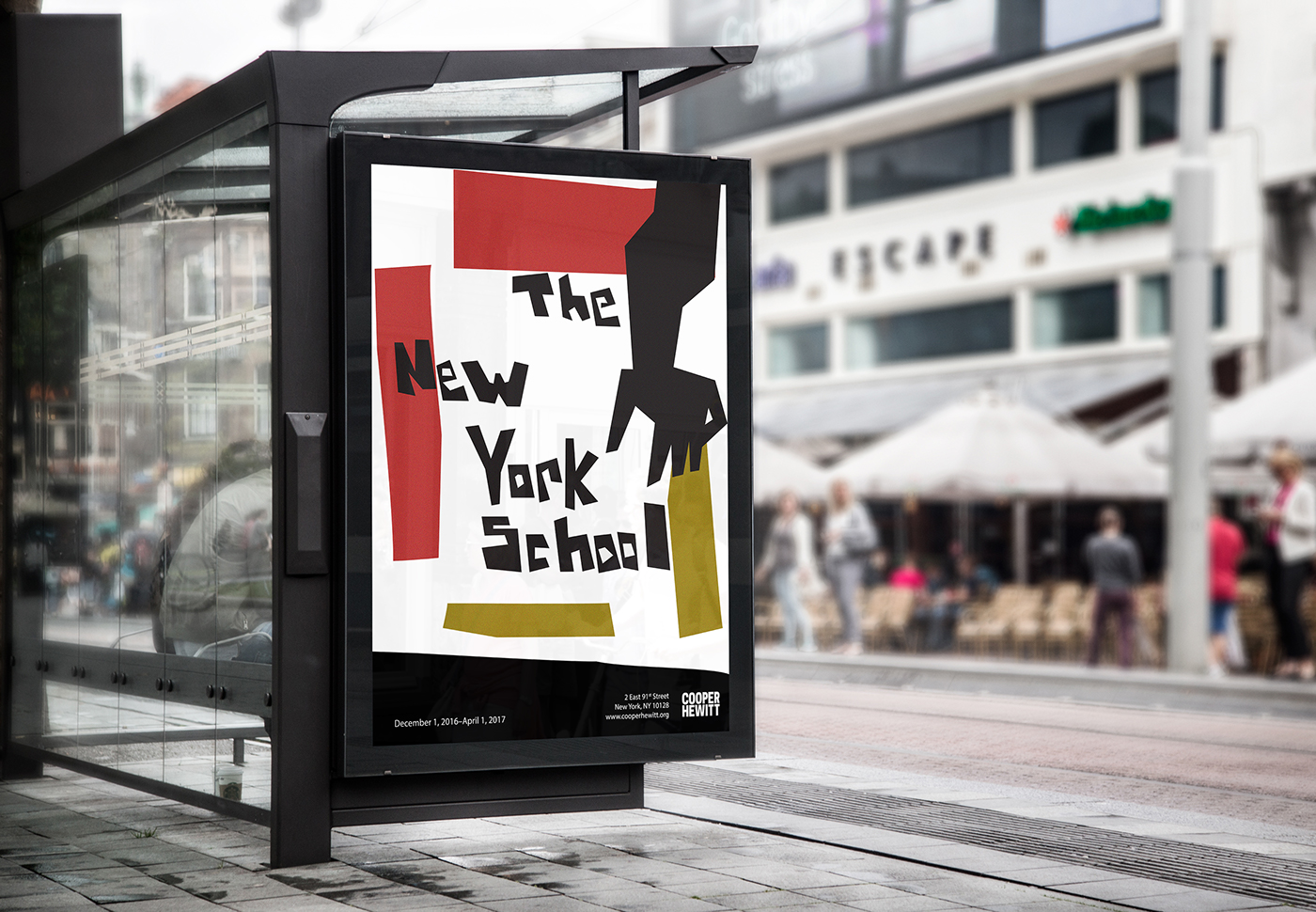 new york school Cooper Hewitt Marketing Design key art