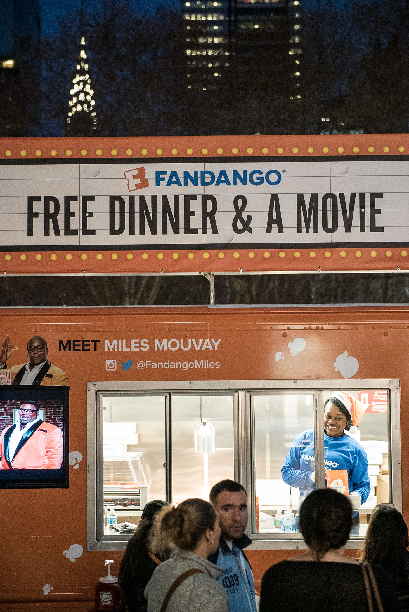 fandango Food truck Truck Wrap marketing   experiential marketing