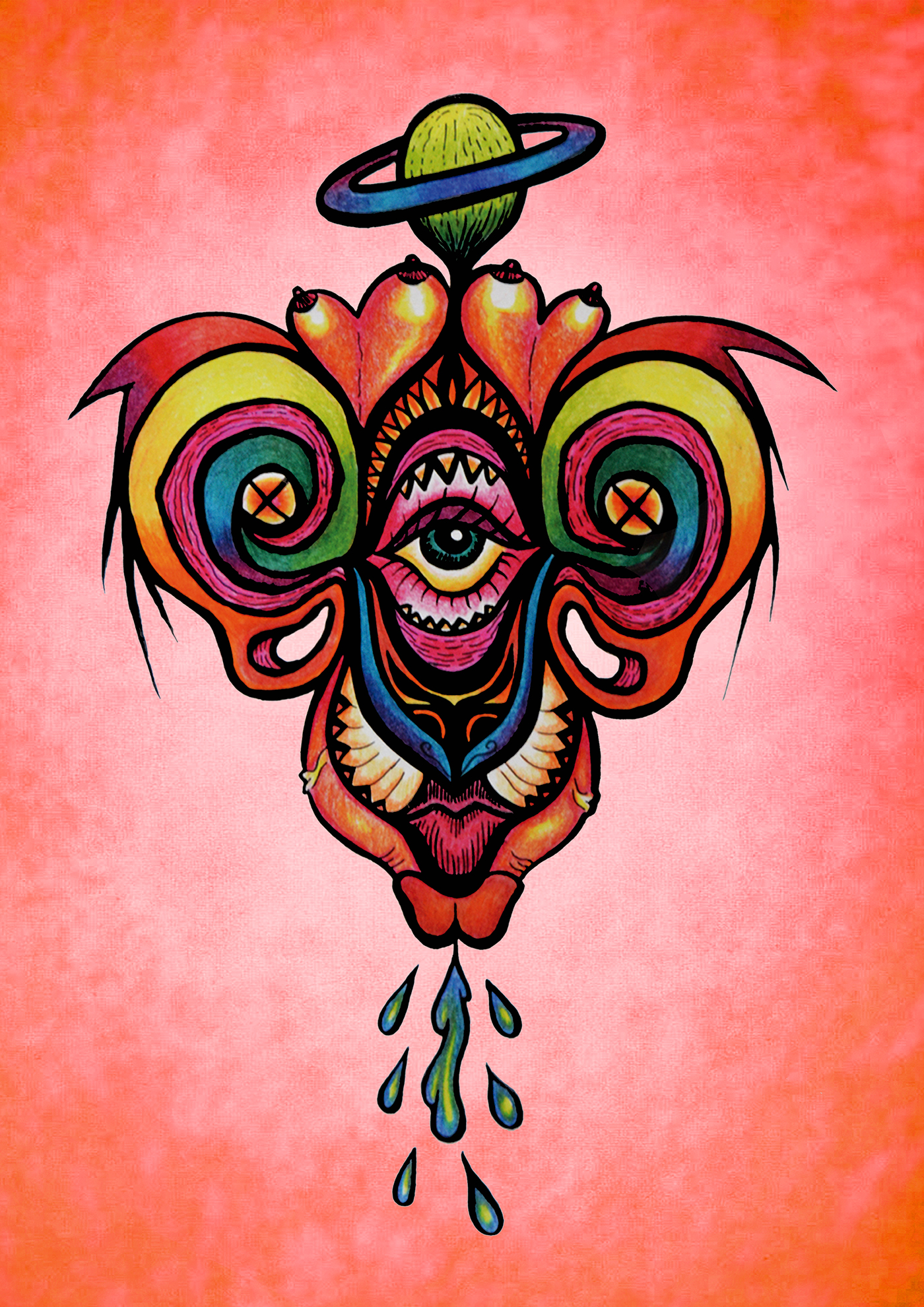 colours psychedelic psicodelia simetria simetry