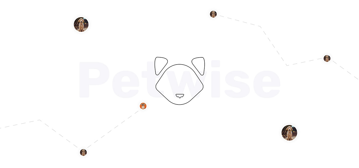 animal app dog google cloud logo petfinder petwise UI ux Pet