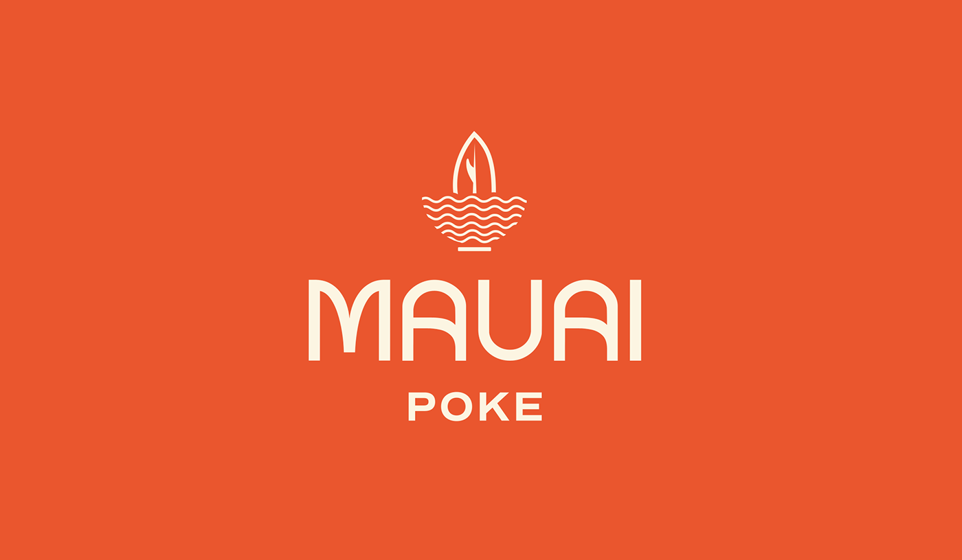 HAWAII identidade visual Logotipo marca logo comida verão Logo Design brand identity Graphic Designer