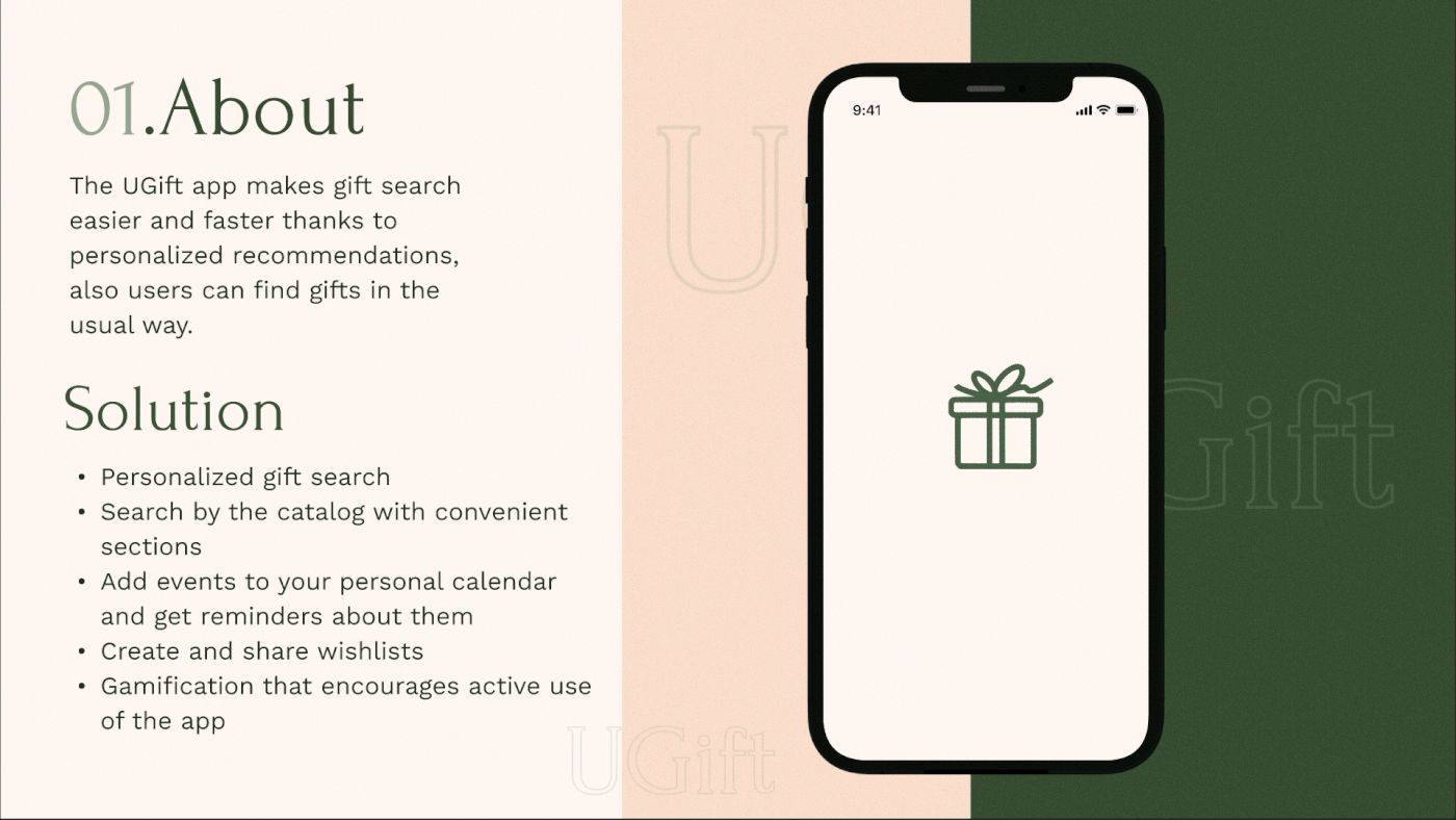Figma gift mobile mobile app design present UI UI/UX user interface ux Flowers