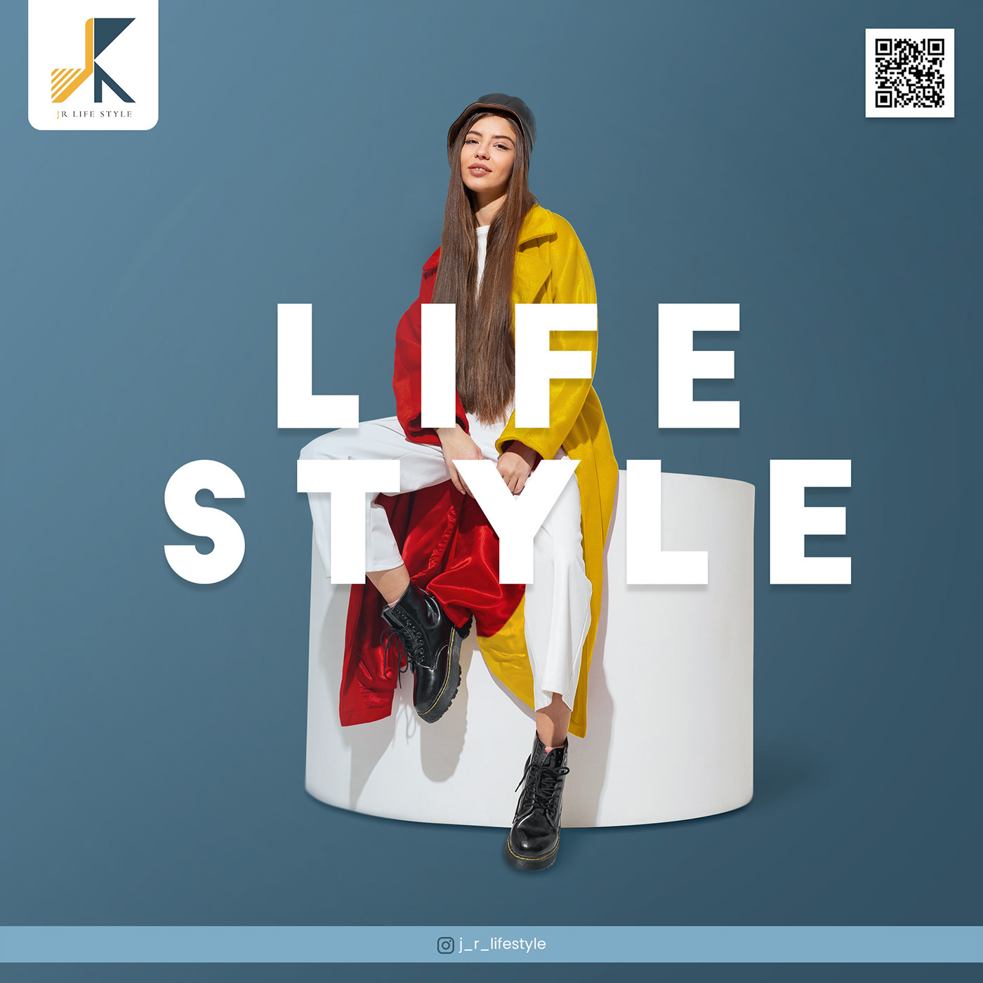 art cothing creative design Fashion  lifestyle photoshoot poster UAE women