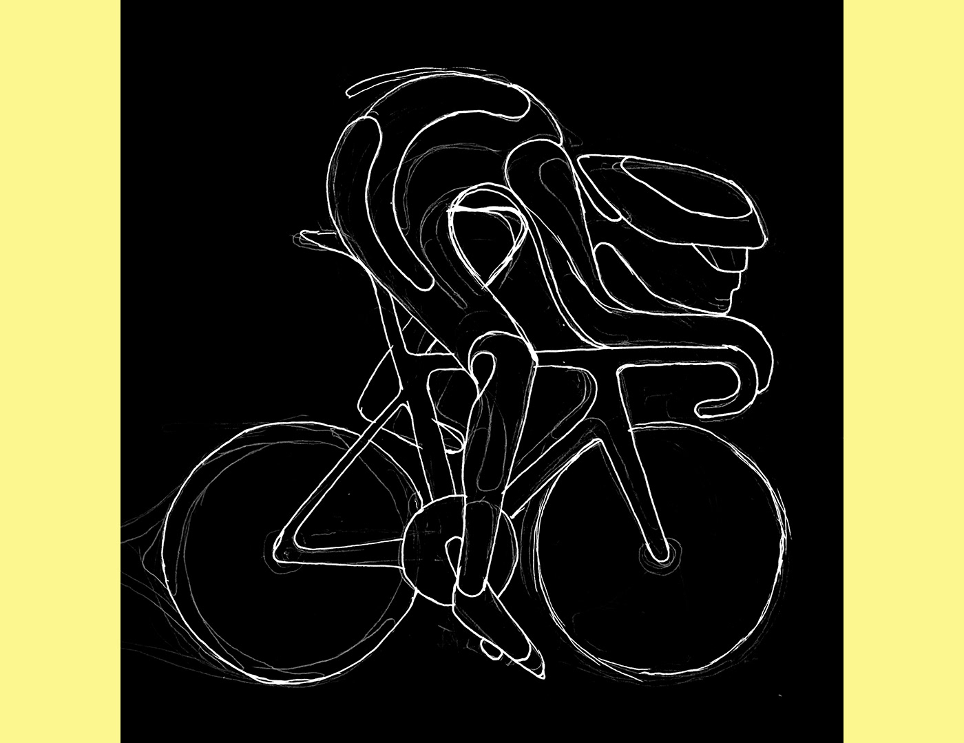 Bike charles williams cycle Cycling cycling posters geometric made up sport Tour de France velo