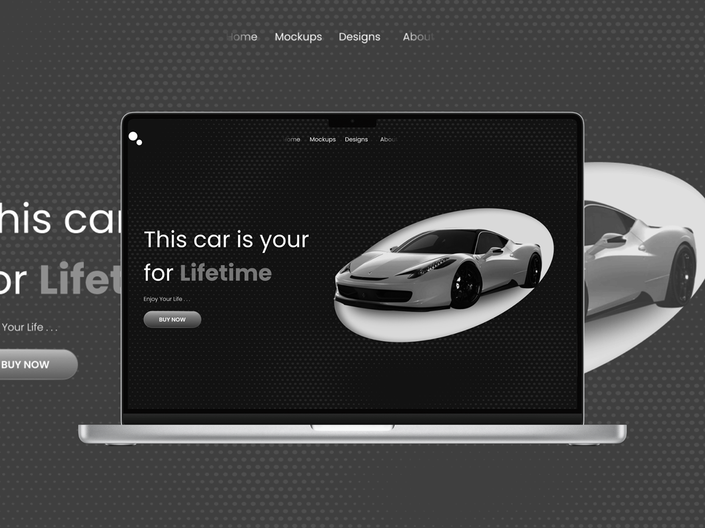 car design Figma UI/UX Web Design  landing page ui design Web site UI