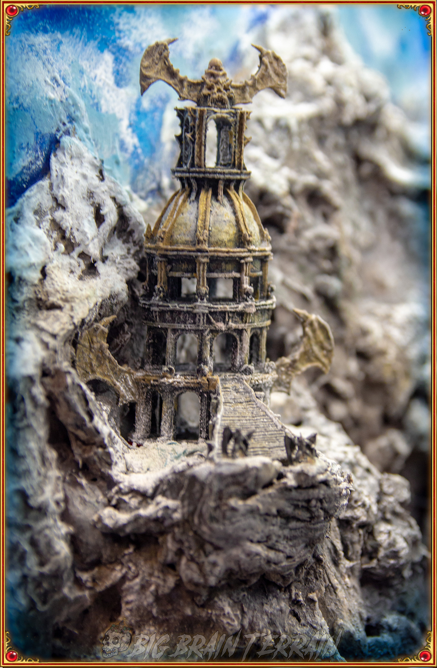 3d modeling 3d printing Render architecture fantasy Diorama craft handmade medieval Games
