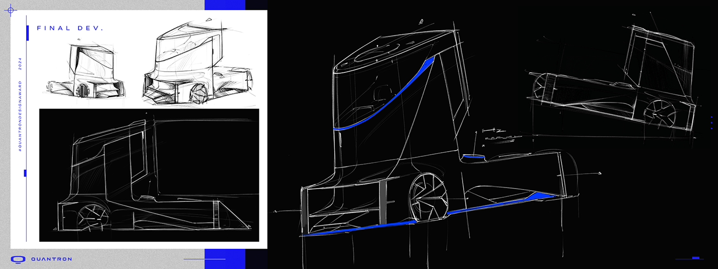 industrial design  Transportation Design Automotive design car design blender photoshop Truck concept art Vehicle gravity sketch