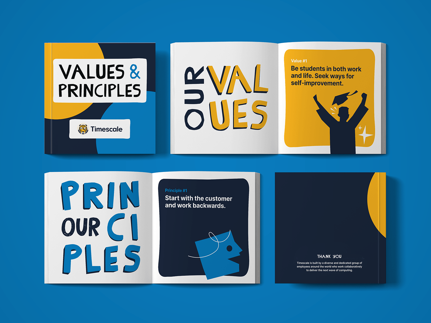 book company core editorial ILLUSTRATION  magazine Playful principle print Values