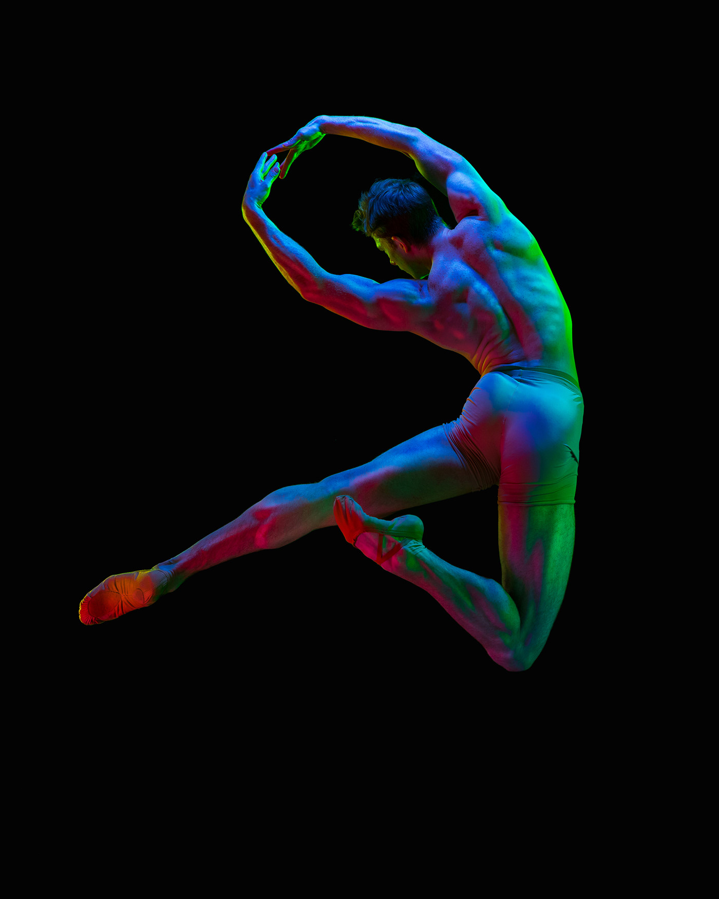 ballet ballet dancer color jump neon sports