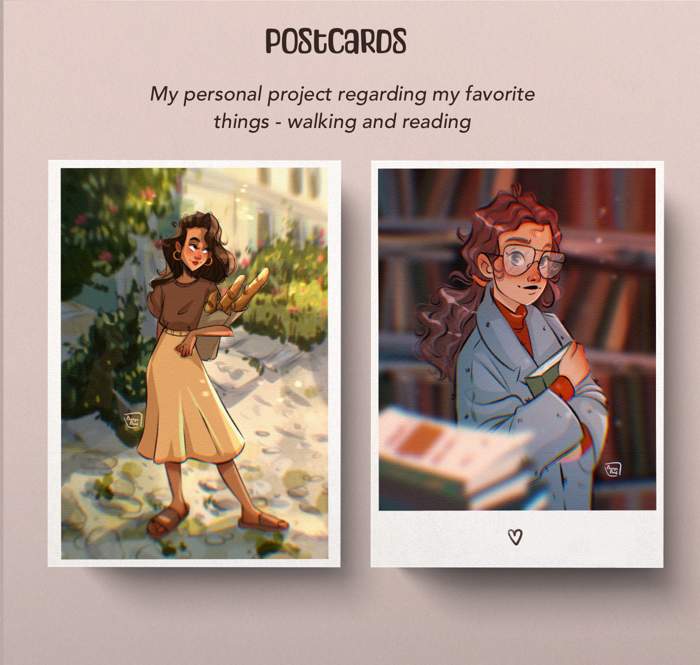 открытки иллюстрация персонажи книга postcard Character Character design 
