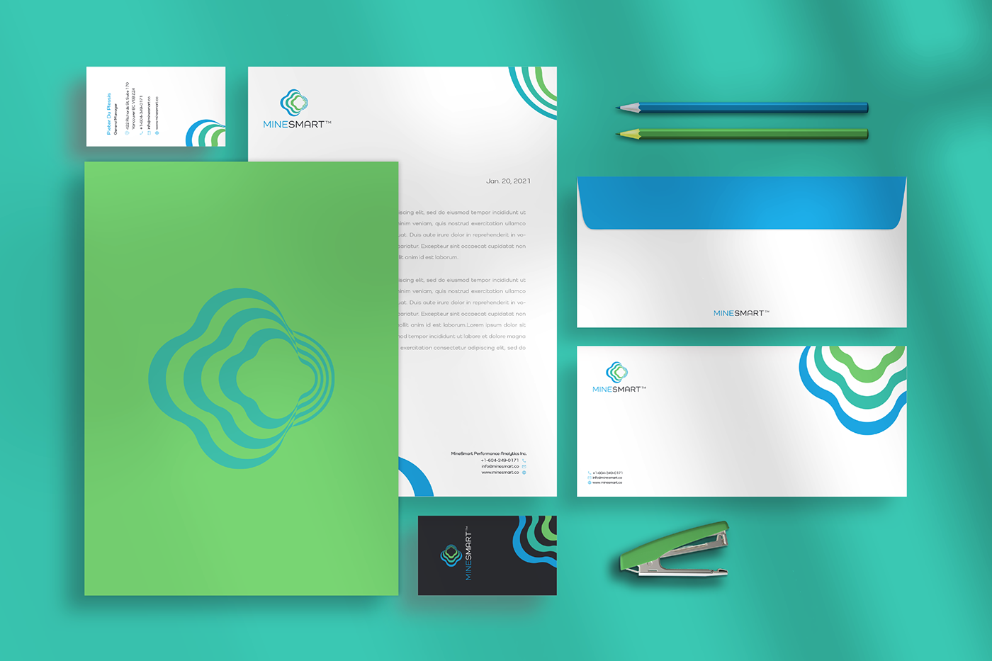 brand identity branding  Logotype Logo Design visual identity brand Mining blue green brand guidelines