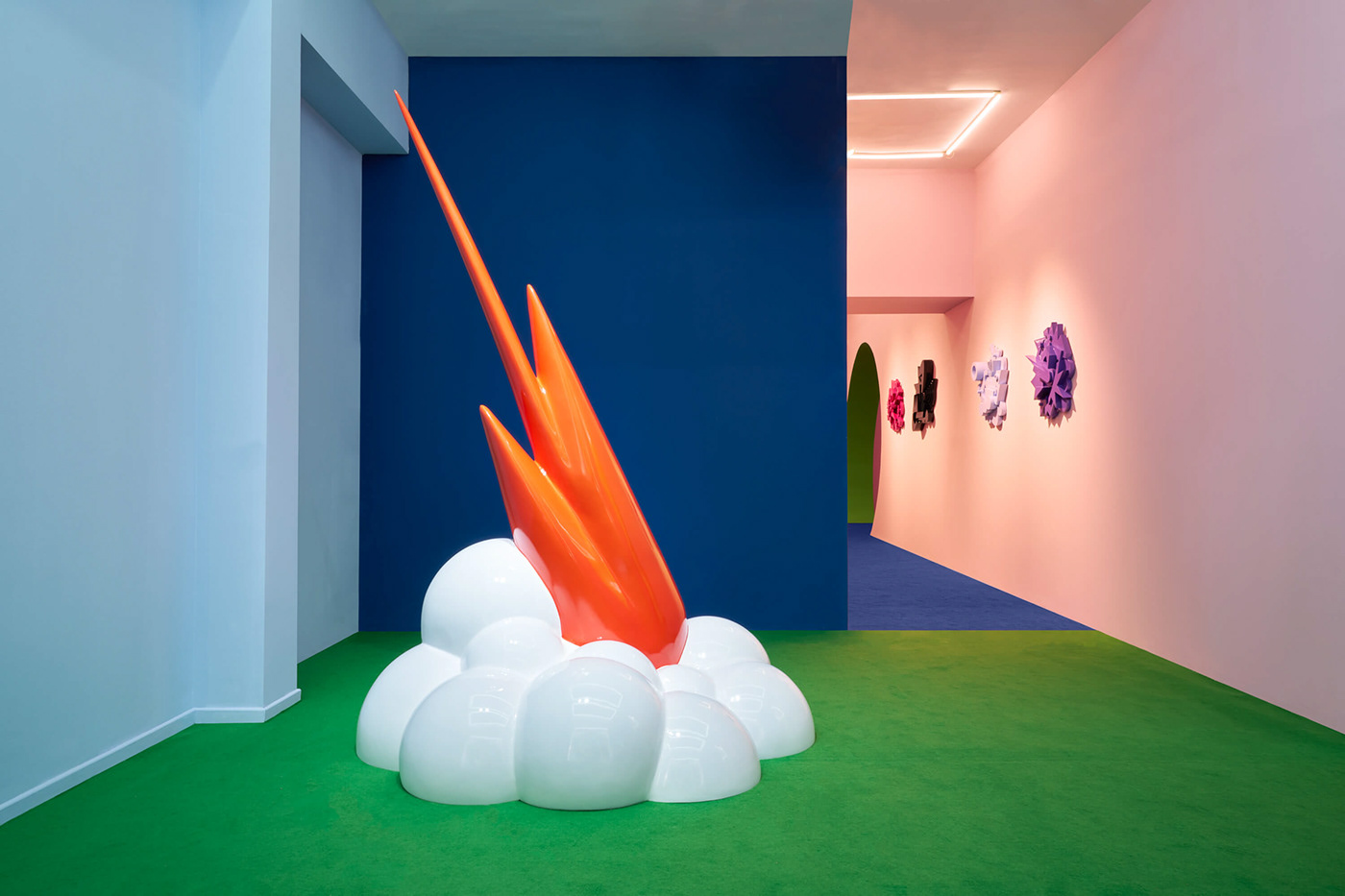 Exhibition  art sculpture immersive immersive experience color Space  Playground