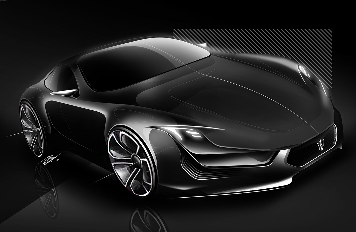 sketch Transportation Design automobile design rendering concepts car design