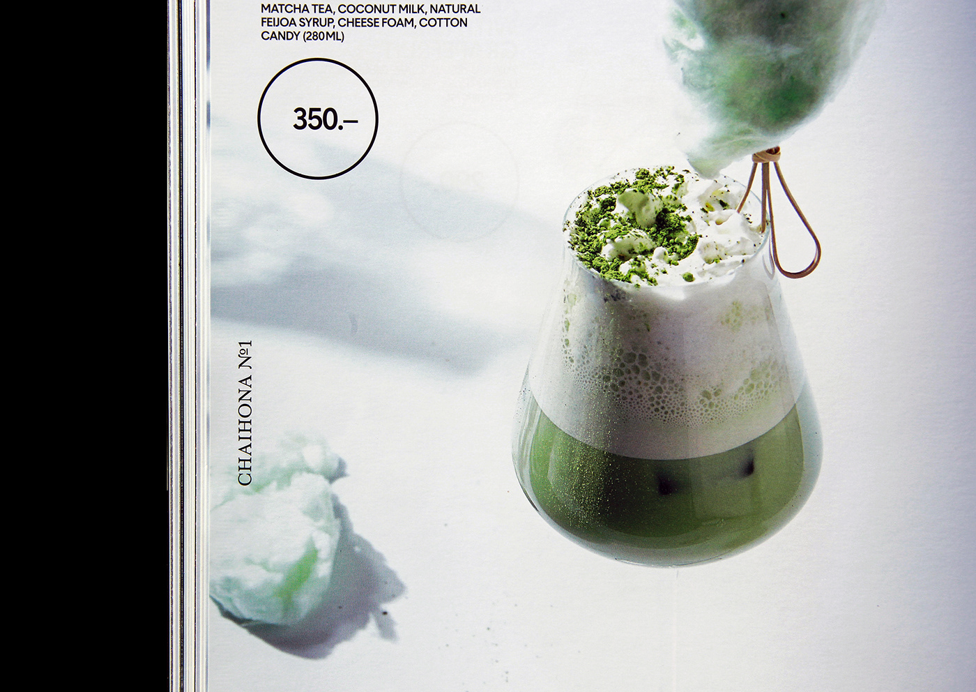 book cover editorial Food  magazine menu Zine 