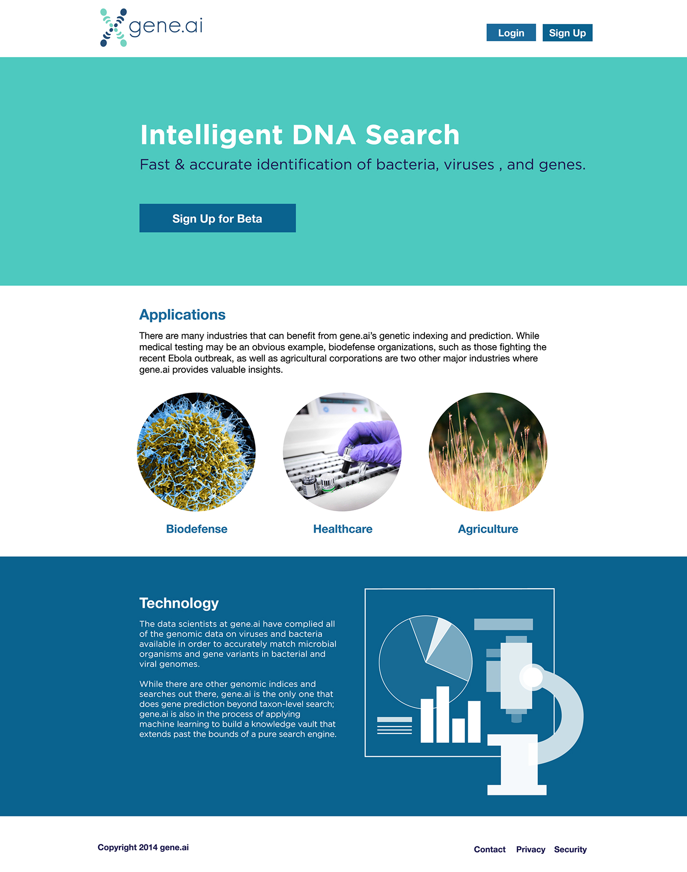 branding  ui design Web Design  Interaction design  interactive design science genetics logo identity