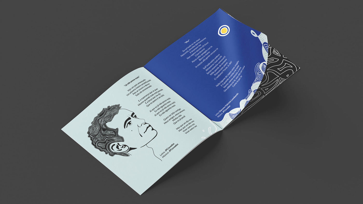 album artwork Booklet CD cover graphic design  illustrations