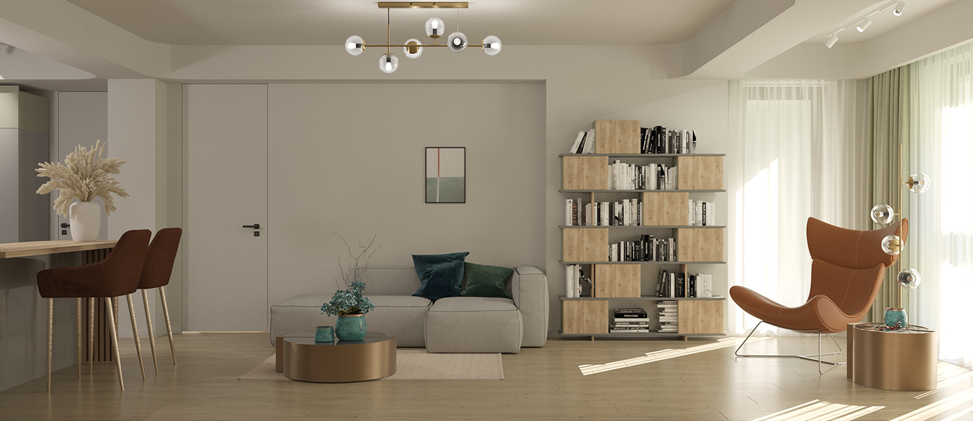 3D 3ds max architecture corona indoor interior design  Render visualization