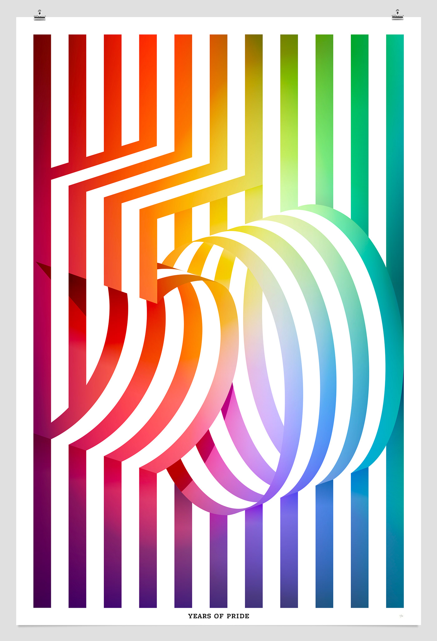 New York Times pride Stonewall graphic design  typography   Juan Carlos Pagan design cover 50 Years Pride rainbow