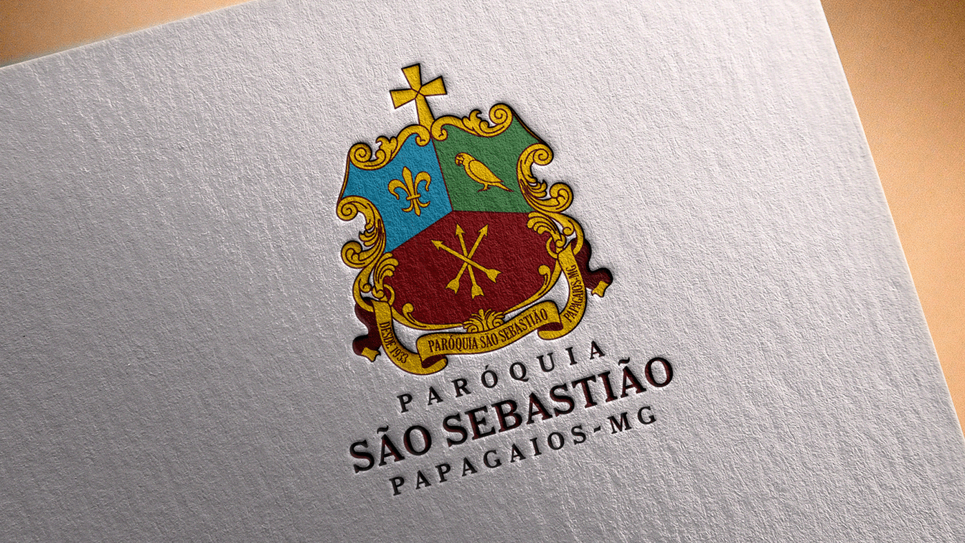 brasão heraldica identidade visual logo