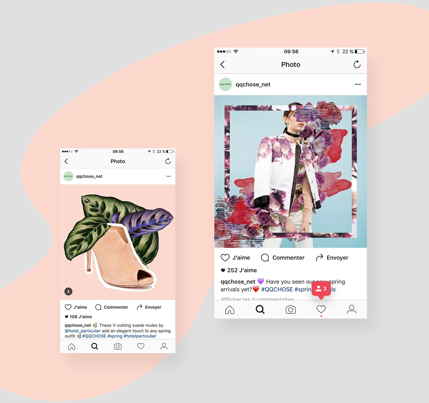 social media instagram content creation collage gif surrealism