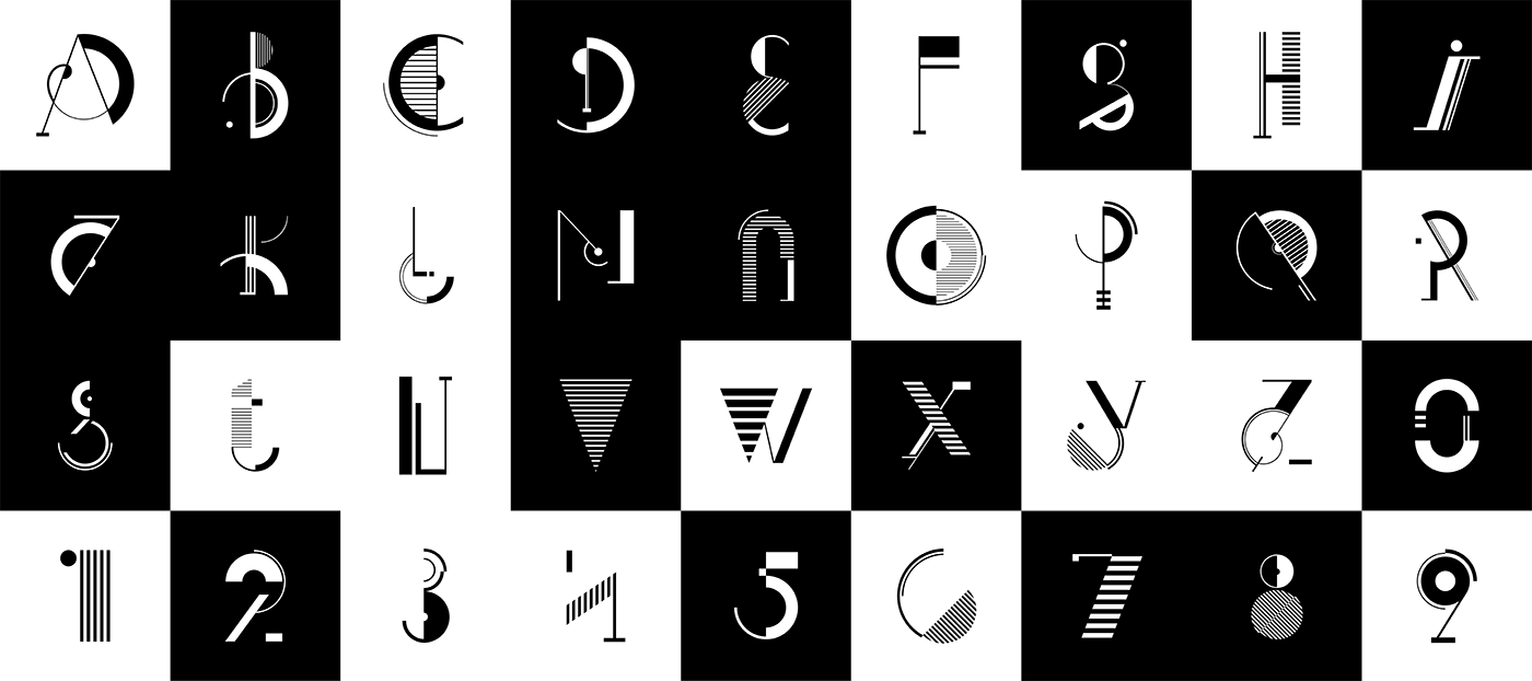 instagram type alphabet 36daysoftype lettering minimal blackandwhite numbers typedesign