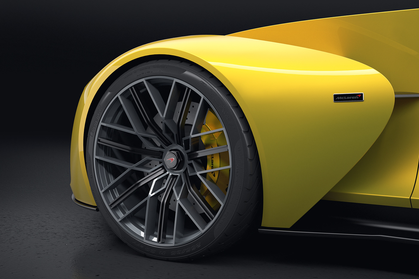 McLaren concept electric Automotive design gt coupe sports car future Aerodynamics EGT