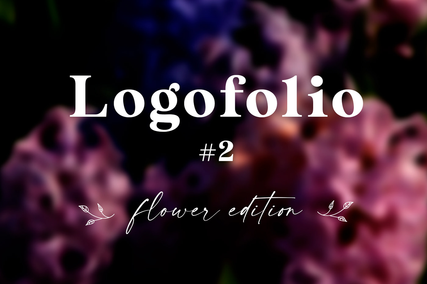 cute logos design floral flower graphic design  logo Logo Design logofolio minimal NEW DESIGN