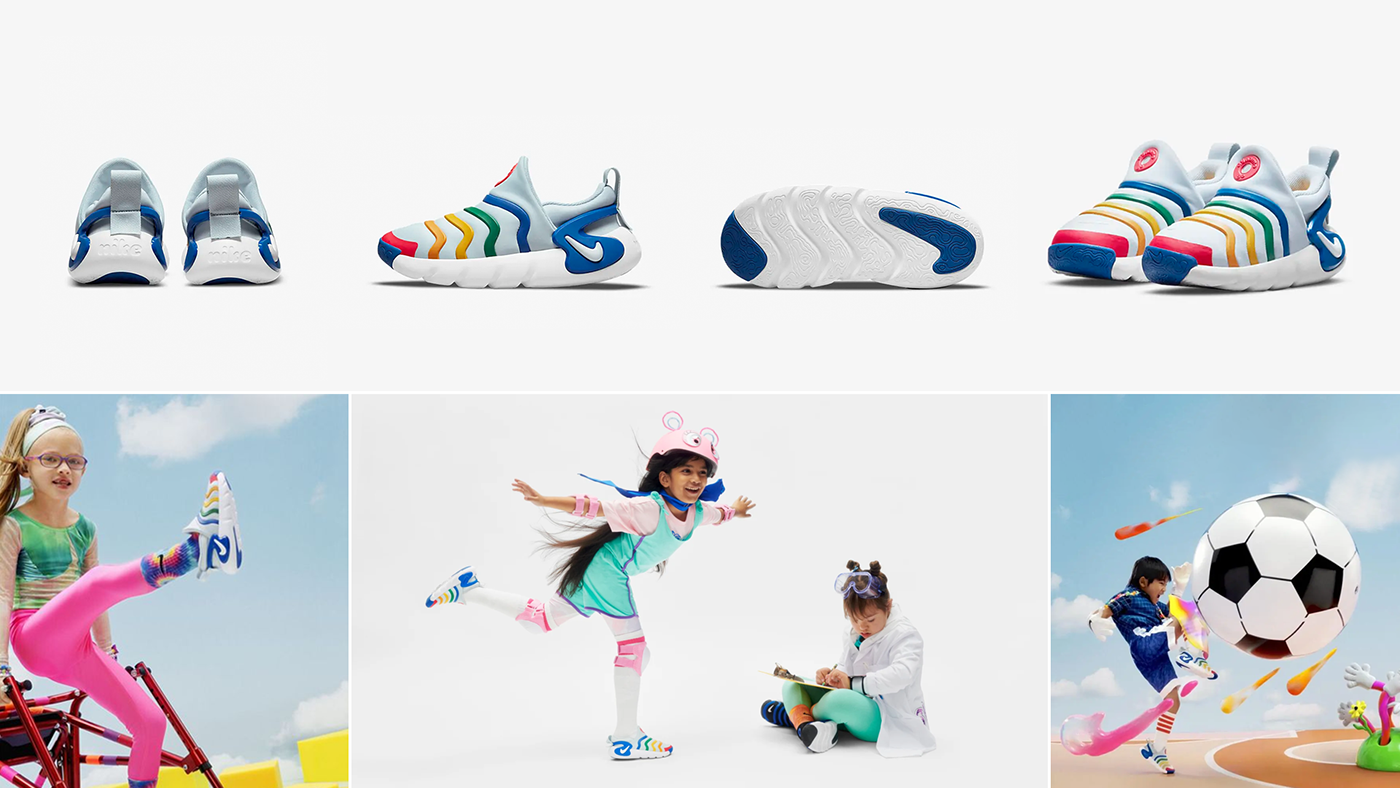 elisava la casa de carlota Nike Packaging shoes box zapatillas caja de zapatos packaging design cardboard infantil