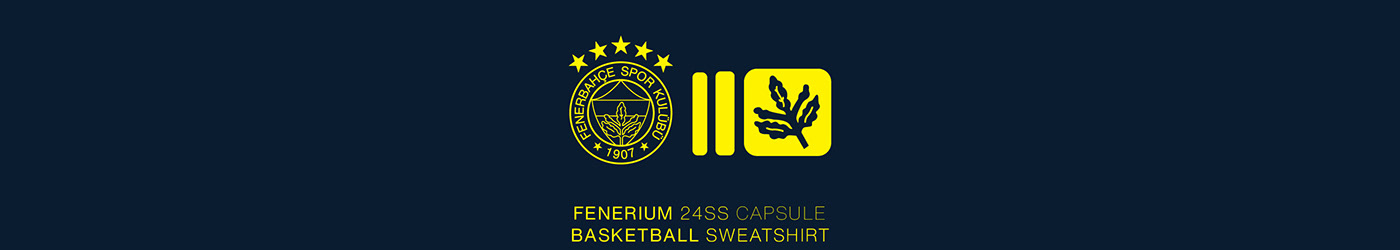 Fenerium Fenerbahçe Sweatshirt apparel merchandise ozando basketball Fenerbahçe Beko sweatshirt design