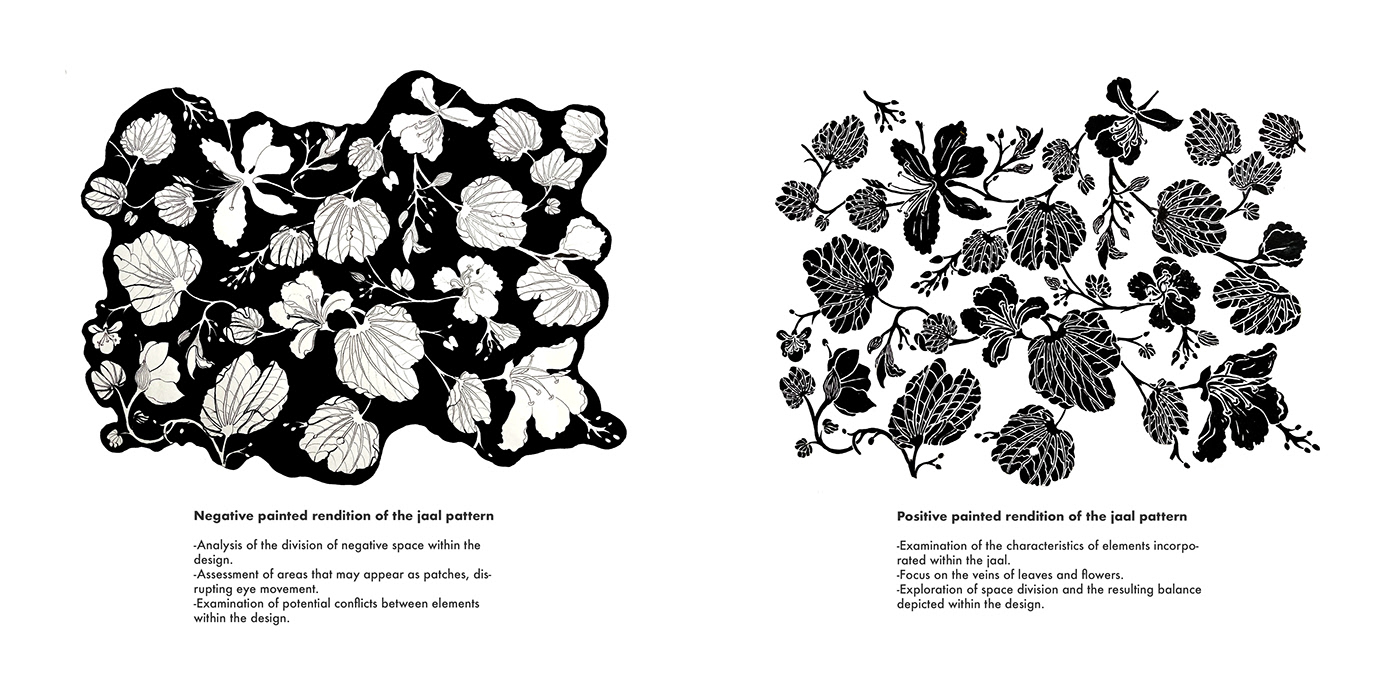 design handmade handpainted flower textile printdesign ILLUSTRATION 