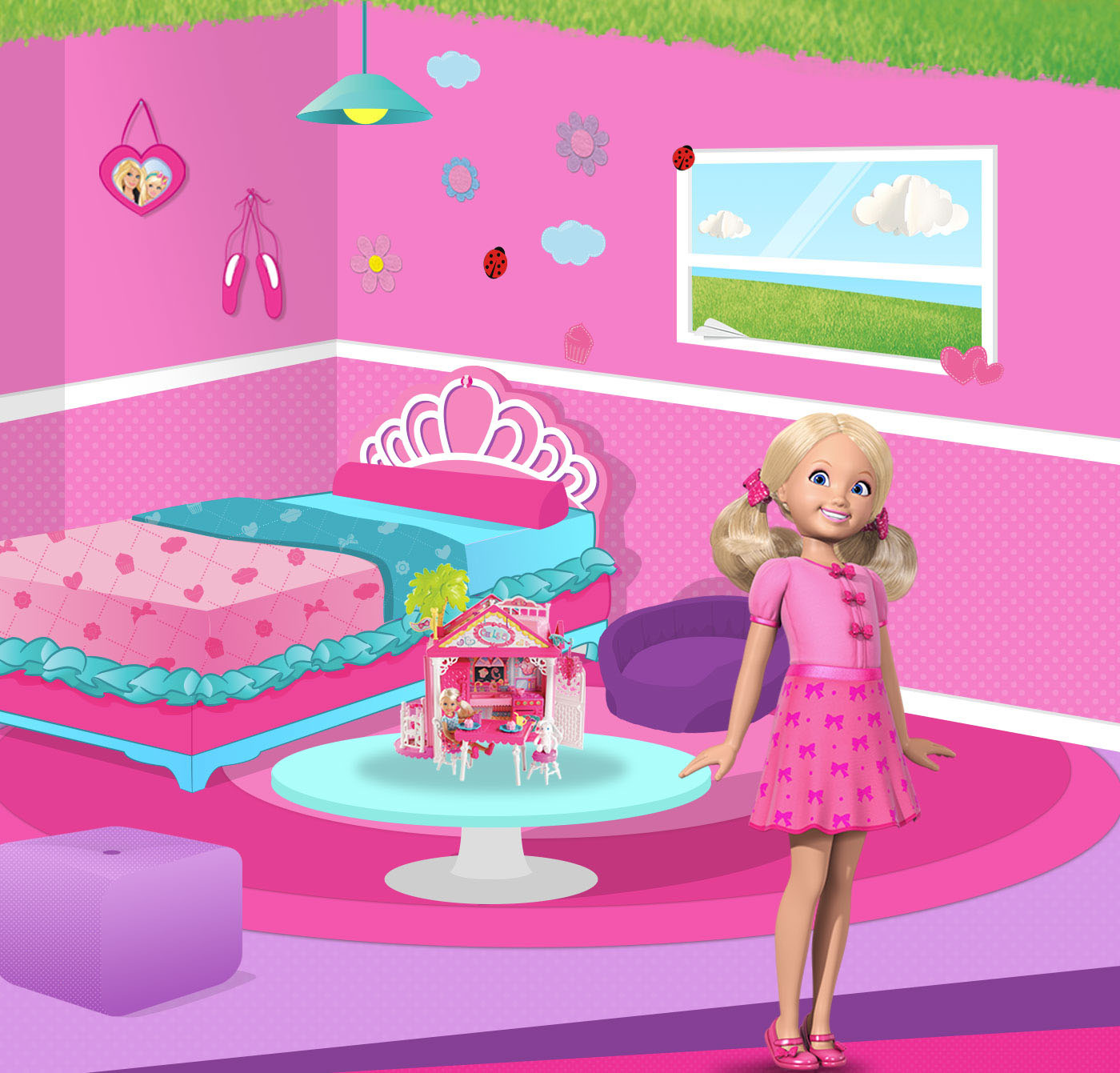 Diseño web barbie dirección de arte ilustracion sitio web