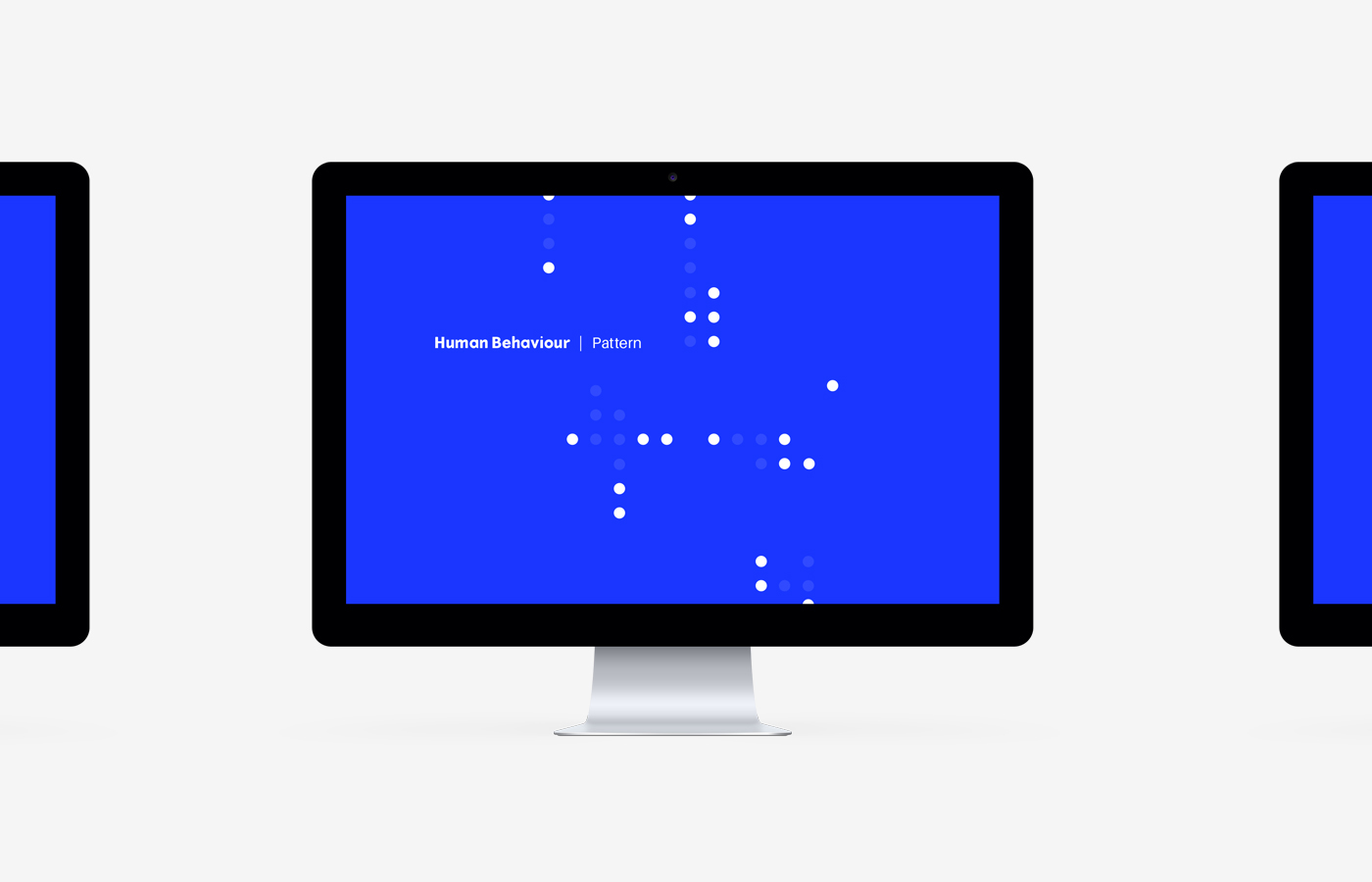 logo starup start-up graphic design fluorescent blue tech app itunes popular dots pattern