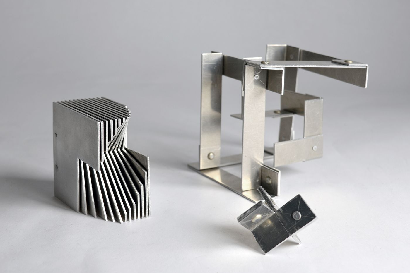 metal aluminum tin steel tin plated steel Metals stock Sheet stock sculpture experiment dean robinson