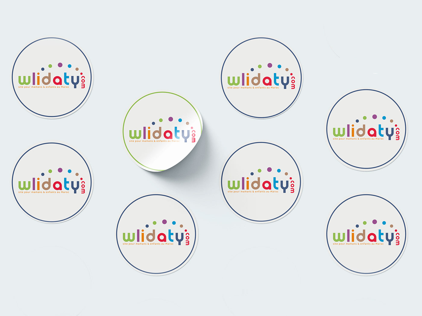 wlidaty stickers vector adobe illustrator Sticker Design sticker pack Digital Art  concept