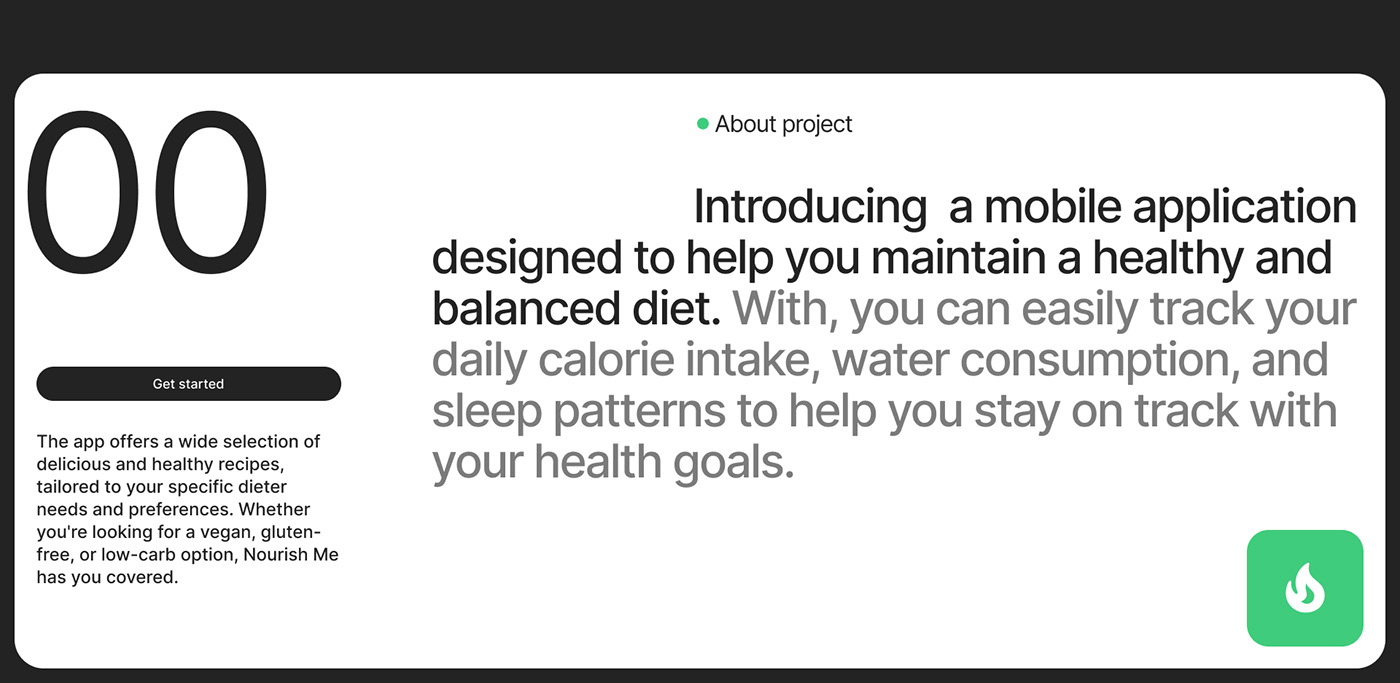 app fitness Health mobile Mobile app nutrition property UI UI/UX ux