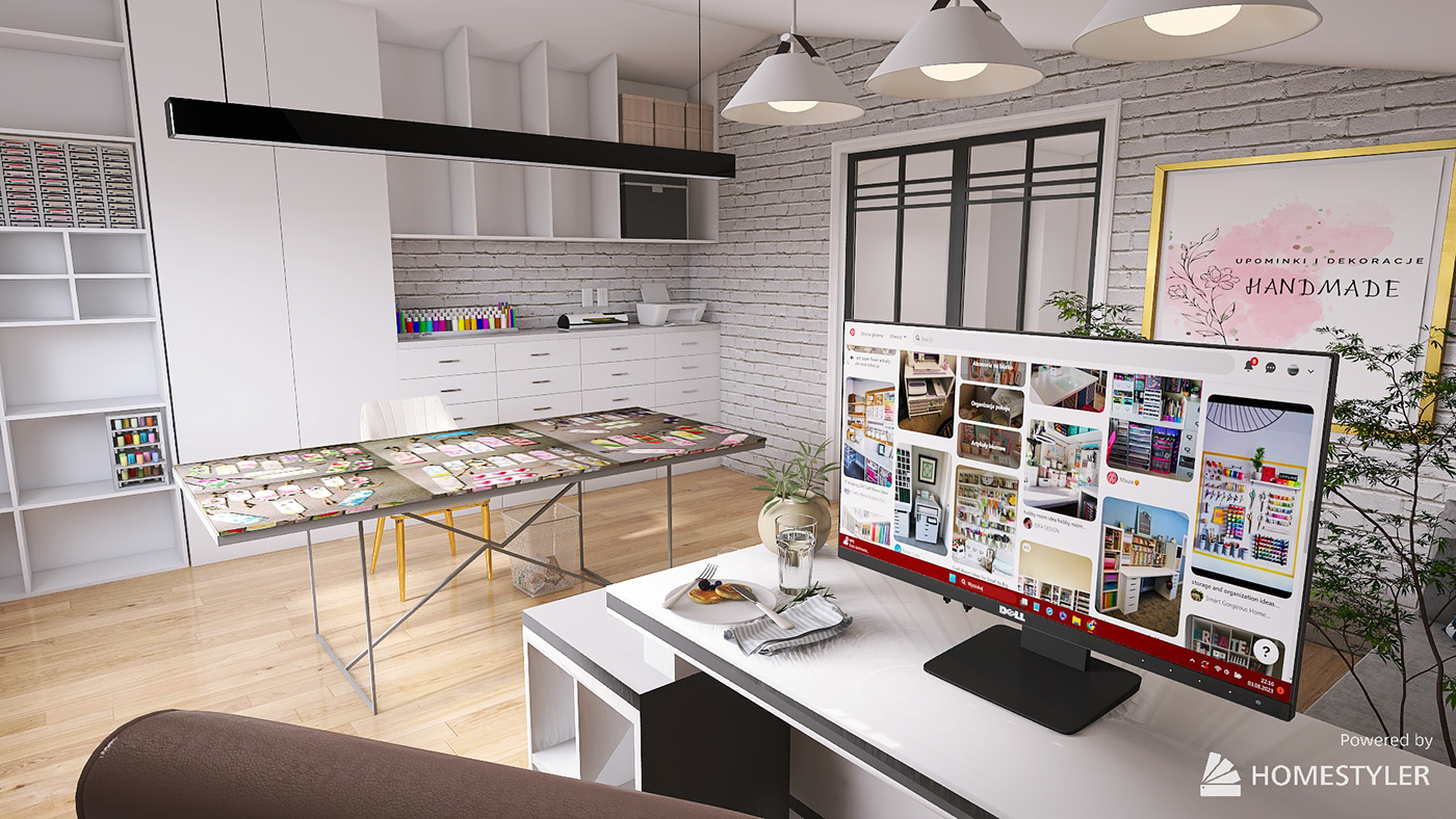 design Interior architecture visualization 3D Render interior design  Office