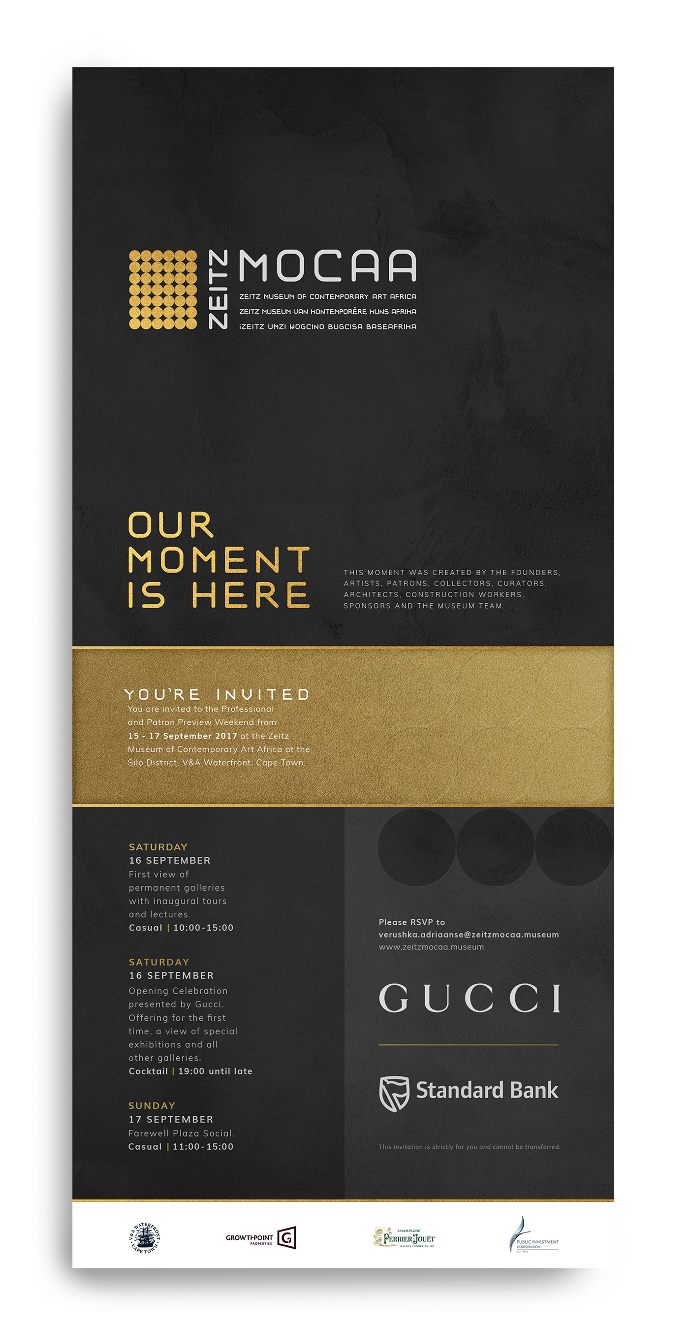 design packaging design embossing gold foiling museum branding  invitation design booklet design gold Badge design